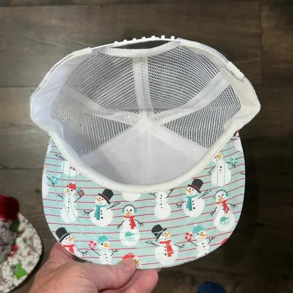 George Hats Christmas Snowmen Trucker - Picture 3 of 3